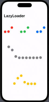 LazyLoader SwiftUI